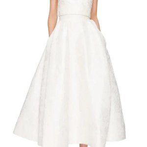 NWT Monique Lhuillier Emmy Skirt - Ivory